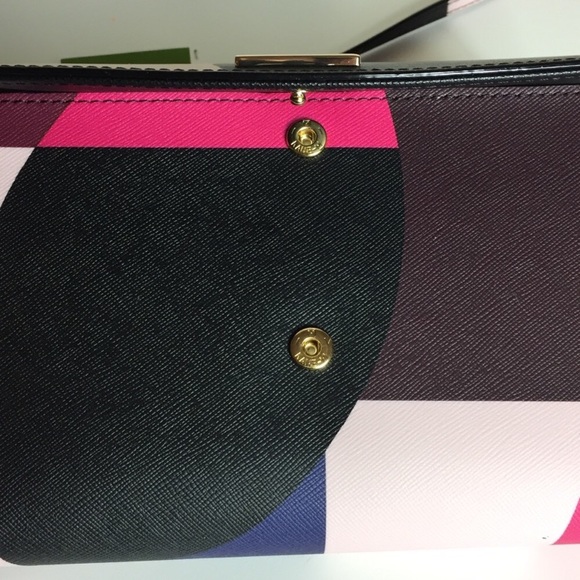 Kate Spade Laurel Way Geo Spotlight Winnie Clutch - Picture 6 of 8
